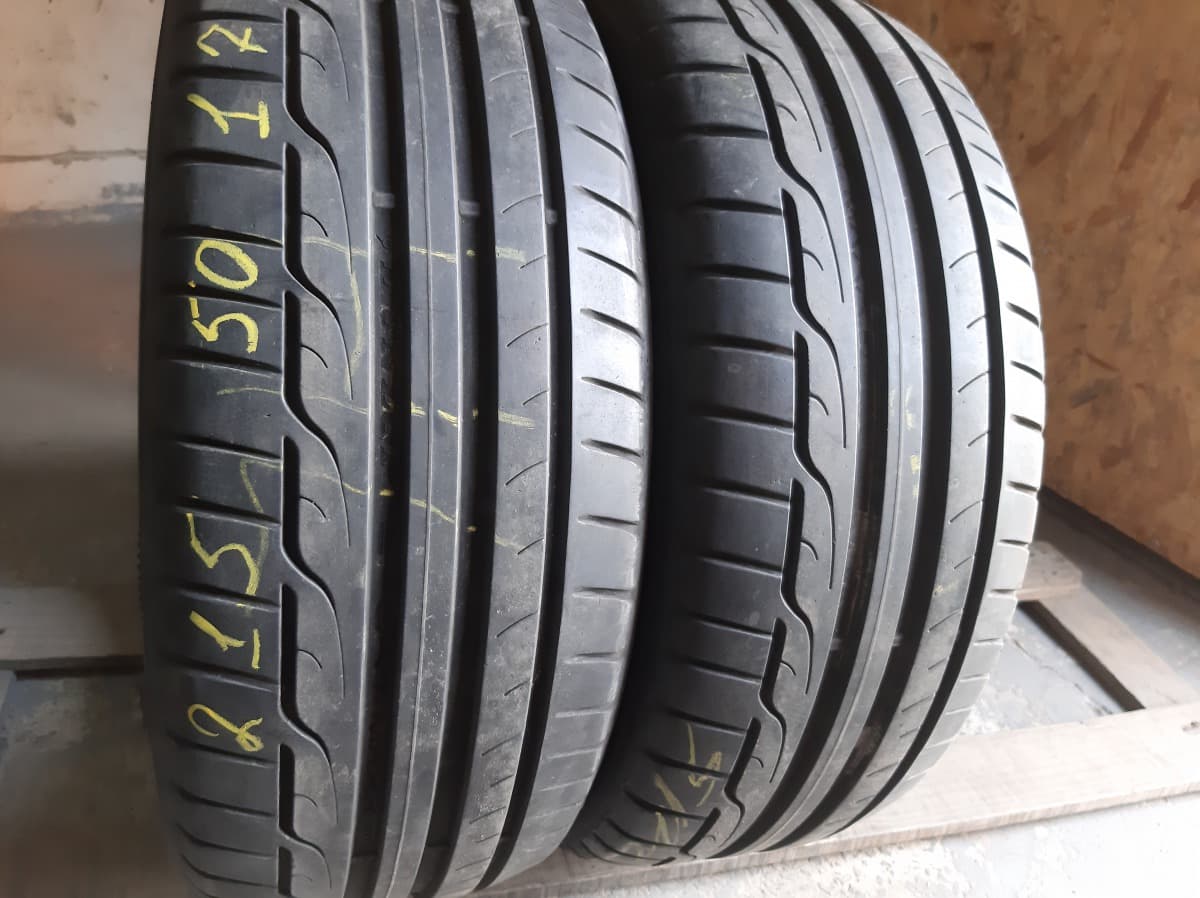 Вживані шини з Європи Dunlop Sport Maxx RT 215/50 R 17