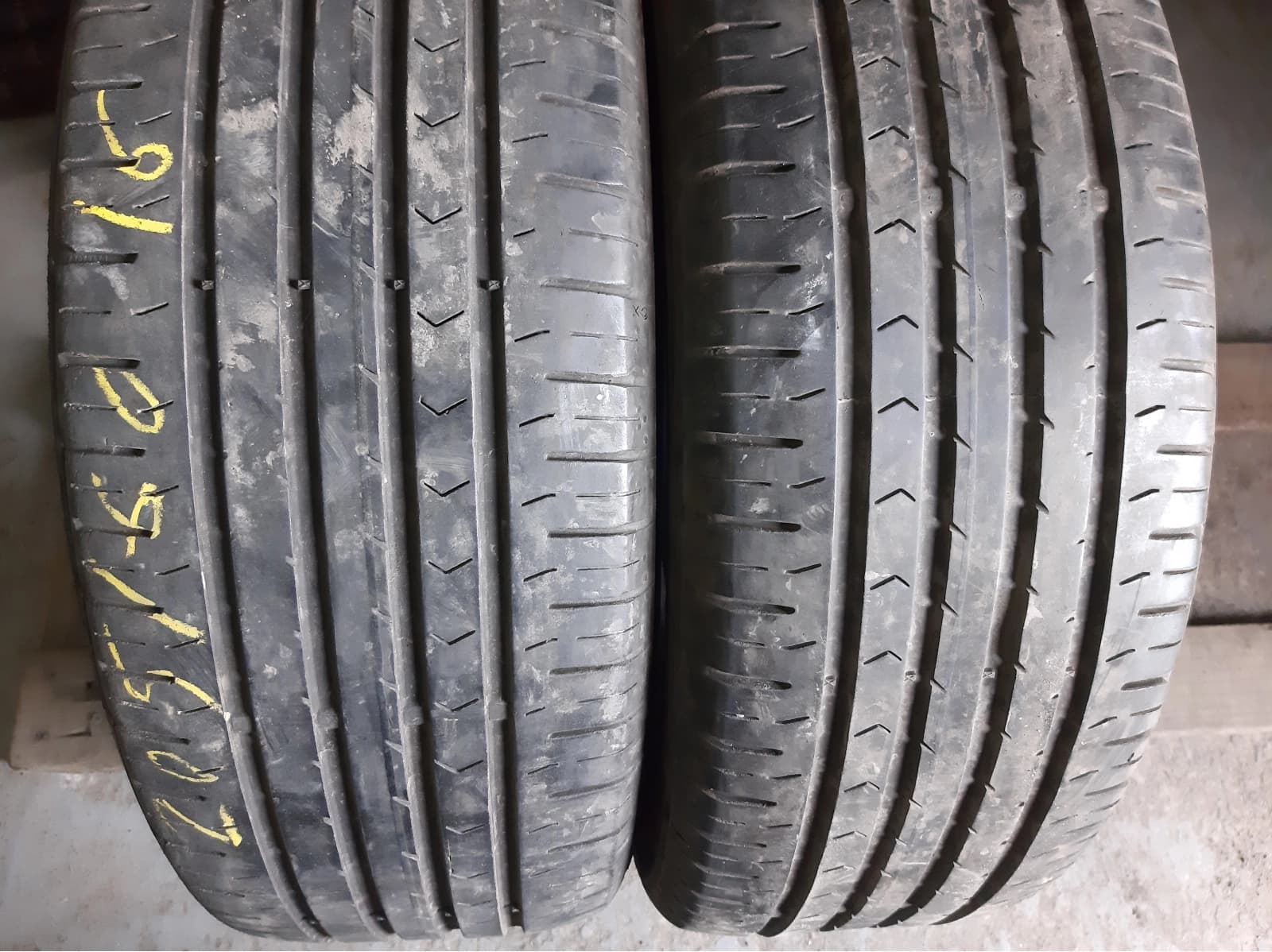 Вживані шини з Європи Continental Conti Premium Contact 5  . 205/60 R 16