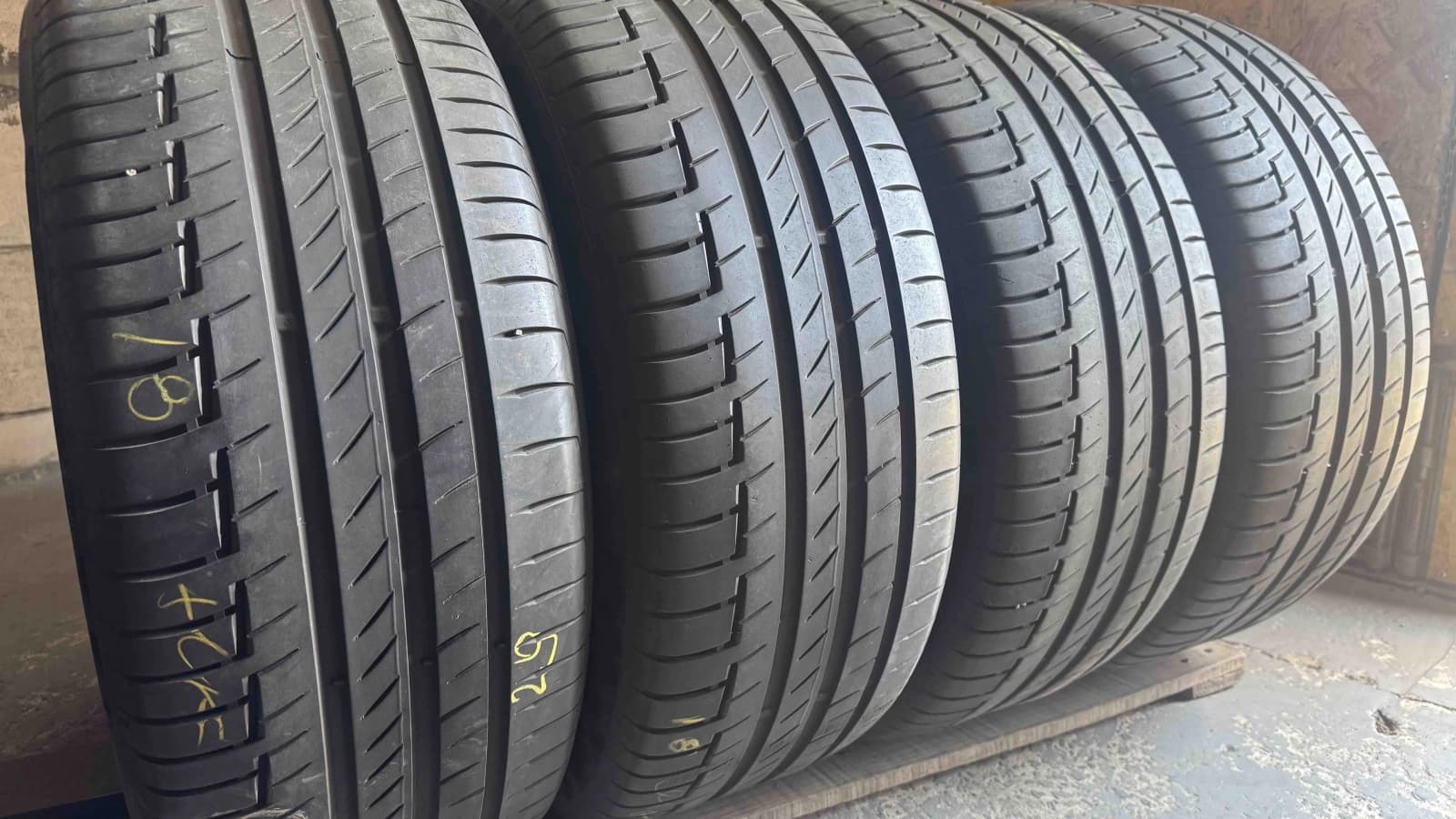 Придбати вживані шини Continental Premium Contact 6 . 255/55 R 18 Вживані шини з Європи Continental Premium Contact 6 . 255/55 R 18