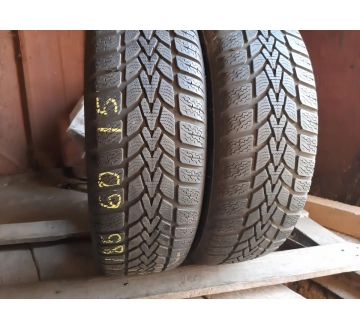 Уживані шини з Європи Dunlop Winter Response 185/60 R 15 Шини на авто в хорошому стані Dunlop Winter Response шириною 185 висотою 60 радіусом R 15 низькі ціни