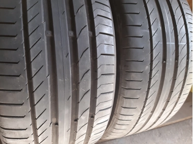 Уживані шини з Європи Continental Conti Sport Contact 5 245/40 R 18 Шини на авто в хорошому стані Continental Conti Sport Contact 5 шириною 245 висотою 40 радіусом R 18 низькі ціни