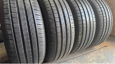 Уживані шини з Європи Pirelli Cinturato P7 225/55 R 16 Шини на авто в хорошому стані Pirelli Cinturato P7 шириною 225 висотою 55 радіусом R 16 низькі ціни