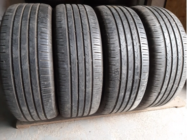 Шини на авто в хорошому стані Continental Eco Contact 6  … шириною 235 висотою 55 радіусом R 19 низькі ціни