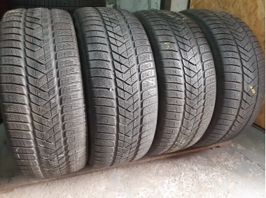 Уживані шини з Європи Pirelli Scorpion Winter 255/50 R 20 Шини на авто в хорошому стані Pirelli Scorpion Winter шириною 255 висотою 50 радіусом R 20 низькі ціни