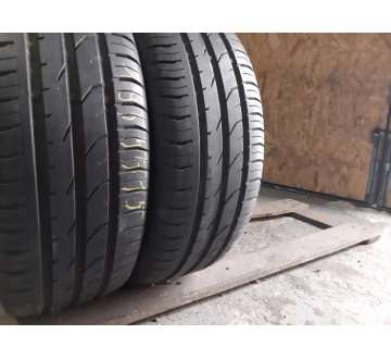 Шини на авто в хорошому стані Continental Conti Premium Contact 2.   шириною 195 висотою 55 радіусом R 15 низькі ціни