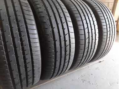Шини на авто в хорошому стані Toyo Proxes R 46A    шириною 225 висотою 55 радіусом R 19 низькі ціни