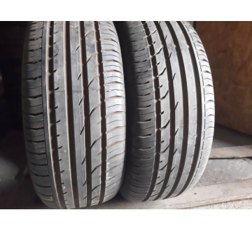 Шини на авто в хорошому стані Continental Conti Premium Contact 2 …  шириною 235 висотою 60 радіусом R 16 низькі ціни