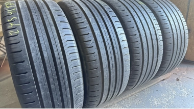 Уживані шини з Європи Continental Conti Eco Contact 5 245/45 R 18 Шини на авто в хорошому стані Continental Conti Eco Contact 5 шириною 245 висотою 45 радіусом R 18 низькі ціни