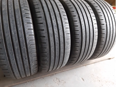 Уживані шини з Європи Continental Conti Eco Contact 5 215/45 R 17 Шини на авто в хорошому стані Continental Conti Eco Contact 5 шириною 215 висотою 45 радіусом R 17 низькі ціни