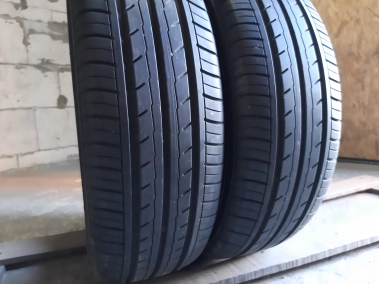 Уживані шини з Європи Yokohama BlueEarth-ES 32 195/65 R 15 Шини на авто в хорошому стані Yokohama BlueEarth-ES 32 шириною 195 висотою 65 радіусом R 15 низькі ціни