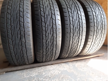 Уживані шини з Європи Continental Conti Cross Contact LX2 . . 255/65 R 17 Шини на авто в хорошому стані Continental Conti Cross Contact LX2 . . шириною 255 висотою 65 радіусом R 17 низькі ціни