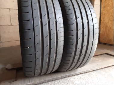 Уживані шини з Європи Continental Conti Sport Contact 3 235/45 R 17 Шини на авто в хорошому стані Continental Conti Sport Contact 3 шириною 235 висотою 45 радіусом R 17 низькі ціни