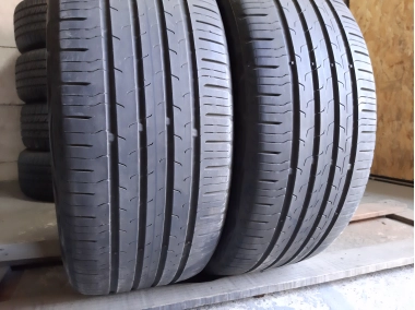 Уживані шини з Європи Continental Eco Contact 6 225/45 R 18 Шини на авто в хорошому стані Continental Eco Contact 6 шириною 225 висотою 45 радіусом R 18 низькі ціни