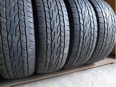 Уживані шини з Європи Continental Conti Cross Contact LX2 255/60 R 18 Шини на авто в хорошому стані Continental Conti Cross Contact LX2 шириною 255 висотою 60 радіусом R 18 низькі ціни