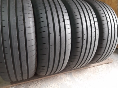 Уживані шини з Європи GoodYear Eagle F1 Asymmetric 5 . 235/55 R 18 Шини на авто в хорошому стані GoodYear Eagle F1 Asymmetric 5 . шириною 235 висотою 55 радіусом R 18 низькі ціни