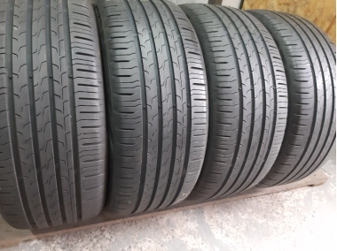 Уживані шини з Європи Continental Eco Contact 6 225/45 R 18 Шини на авто в хорошому стані Continental Eco Contact 6 шириною 225 висотою 45 радіусом R 18 низькі ціни