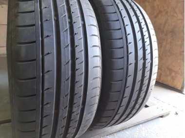 Уживані шини з Європи Continental Conti Sport Contact 3 245/40 R 20 Шини на авто в хорошому стані Continental Conti Sport Contact 3 шириною 245 висотою 40 радіусом R 20 низькі ціни