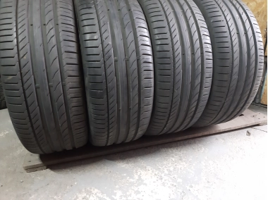 Шини на авто в хорошому стані Continental Conti Sport Contact 5    шириною 245 висотою 45 радіусом R 19 низькі ціни