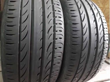 Шини на авто в хорошому стані Pirelli P Zero Nero шириною 245 висотою 40 радіусом R 18 низькі ціни