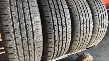 Уживані шини з Європи Continental Cross Contact 215/65 R 16 Шини на авто в хорошому стані Continental Cross Contact шириною 215 висотою 65 радіусом R 16 низькі ціни