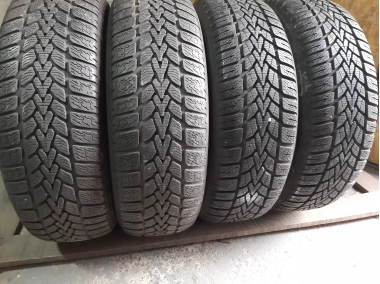 Уживані шини з Європи Dunlop Winter Response-2 185/65 R 15 Шини на авто в хорошому стані Dunlop Winter Response-2 шириною 185 висотою 65 радіусом R 15 низькі ціни
